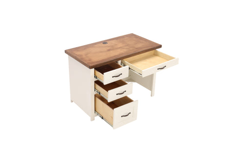 Red Barrel Studio Modern Two Tone Computer Desk, image 6