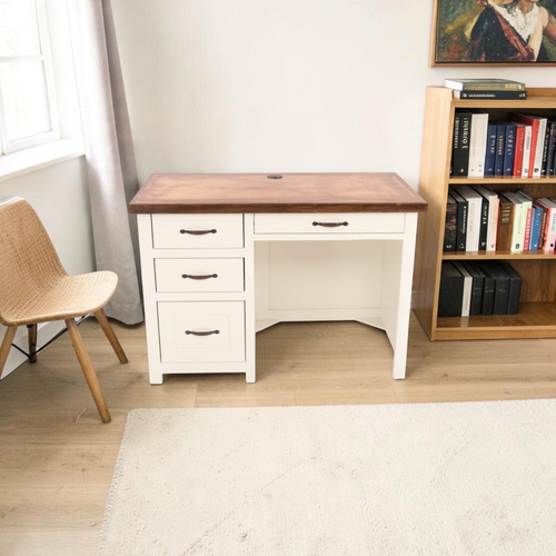 Red Barrel Studio Modern Two Tone Computer Desk, image 1
