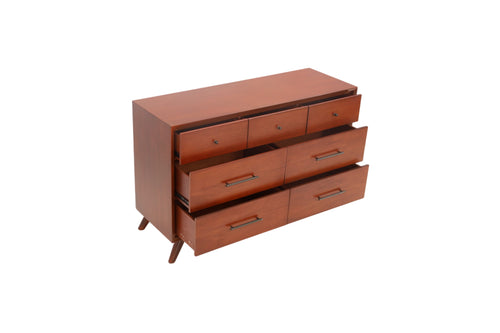 AllModern Williams 7-Drawer Dresser, Chestnut, image 6