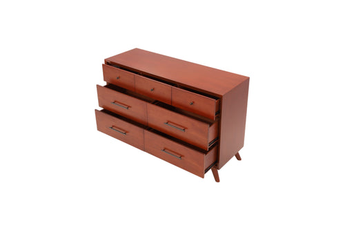 AllModern Williams 7-Drawer Dresser, Chestnut, image 9