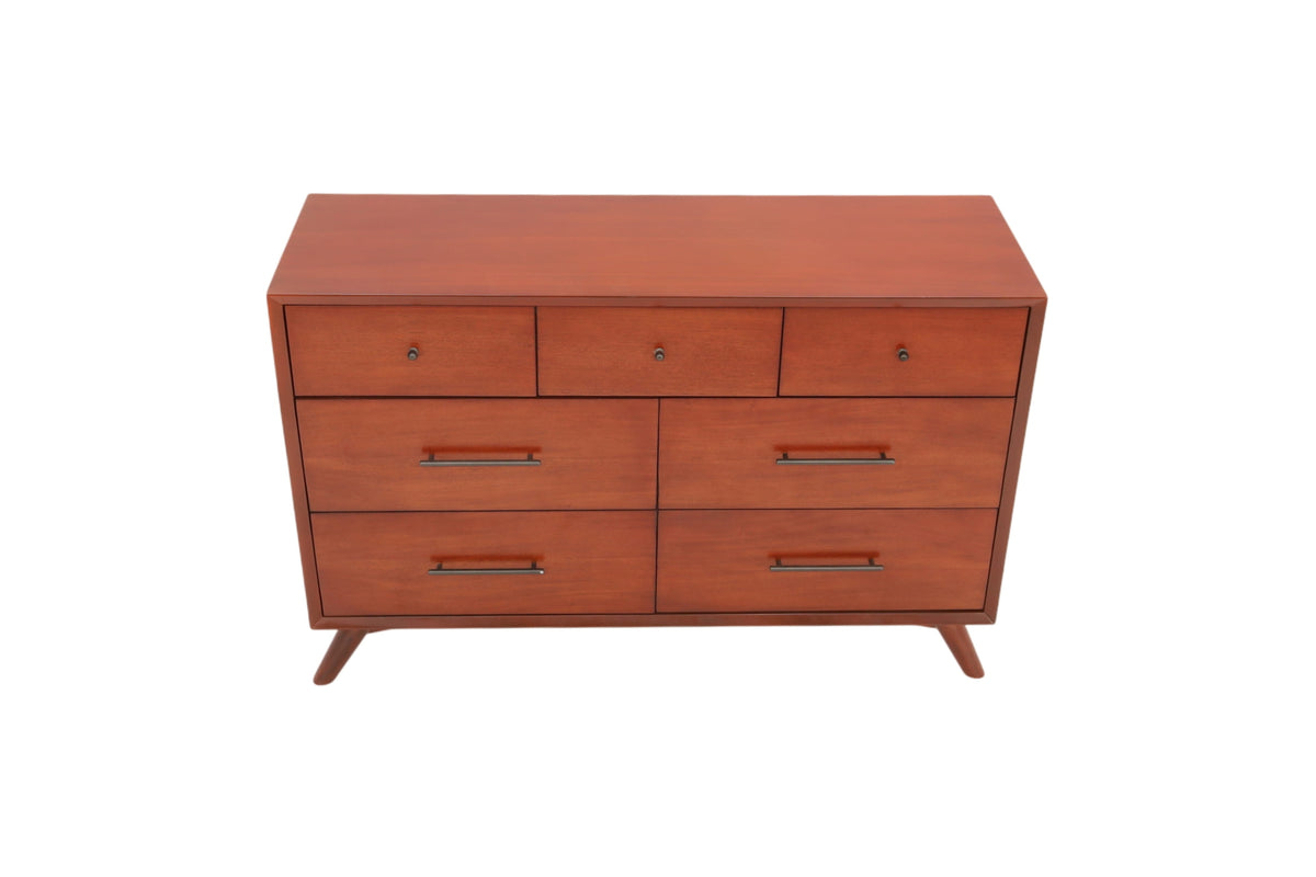 AllModern Williams 7-Drawer Dresser, Chestnut