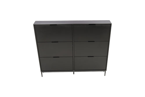 Hokku Designs Black Manufactured Wood Shoe Storage, image 5