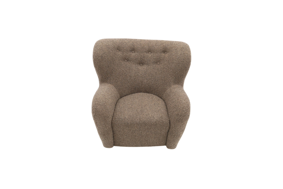 House of Leon Papa Teddy Chair - Camel Boucle