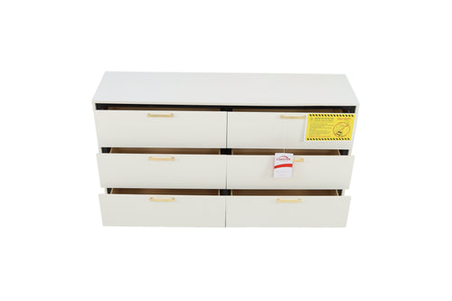 Willa Arlo Interiors Paulk 6-drawer Dresser White, image 7