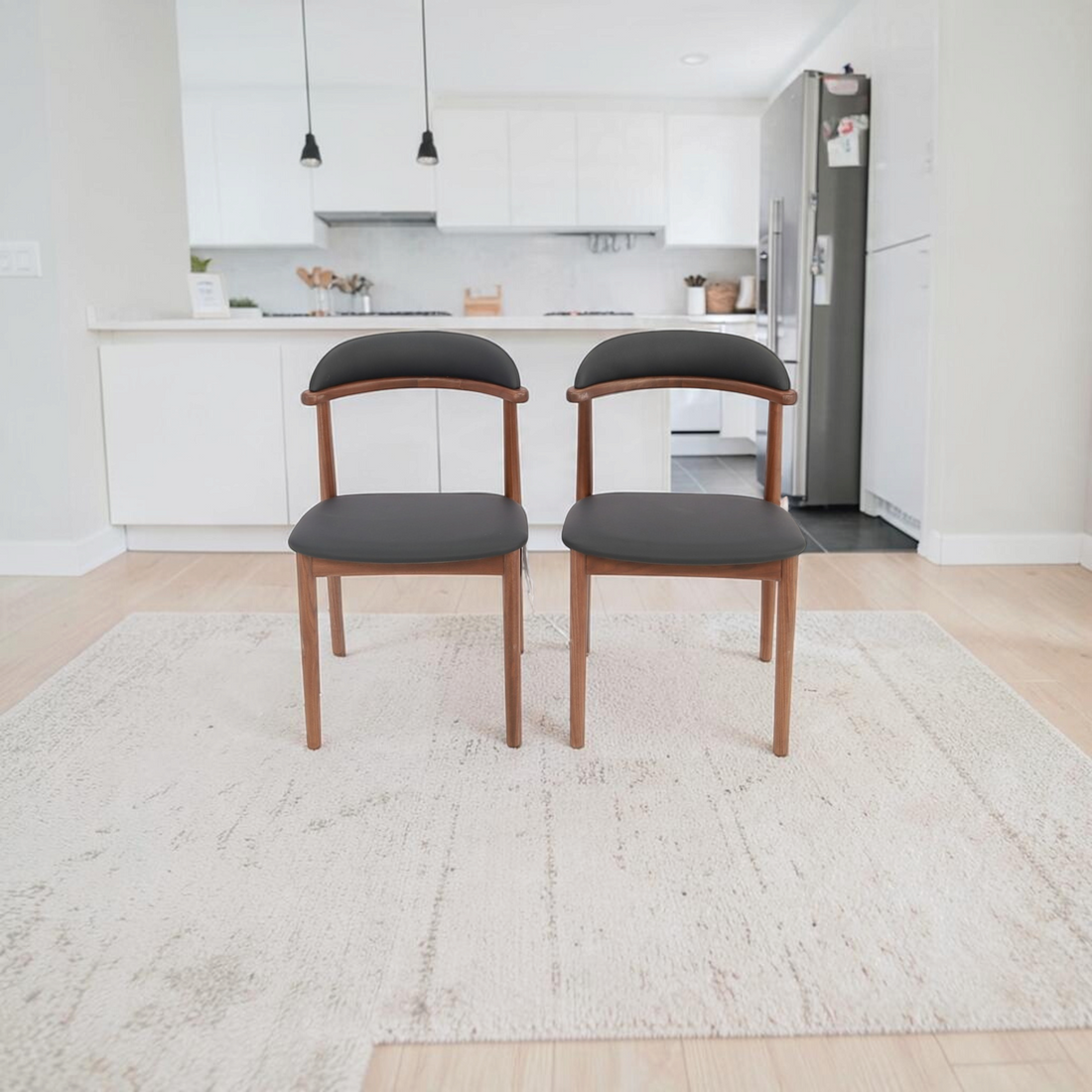 Count On Me Armless Dining Chair (Set of Two)