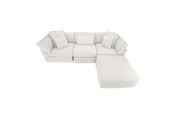 Get Together 4-Piece Modular Sectional - Oatmeal, image 3
