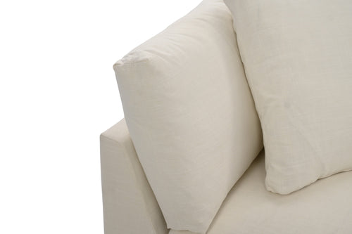 Sundays Get Together Sofa - Cream Linen, image 6