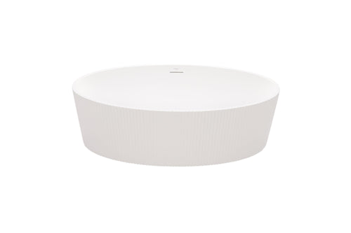 MonBlari Acrylic Freestanding White Soaking Bathtub with Overflow and Pop-up Drain For Bathroom, image 5