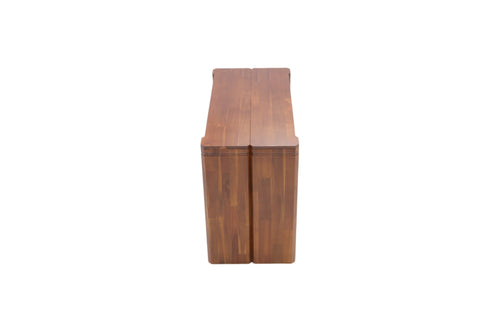 Luxe by East West Furniture Extendable Dining Table - a Rectangle Kitchen Table Top with Removable leaf & Stylish Legs, Antique Walnut Finish, image 8
