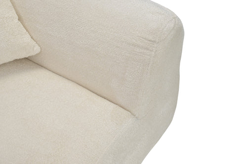 Ivy Bronx Boneless Modern Curved Sectional Sofa Oversized Compression Sofa, image 4
