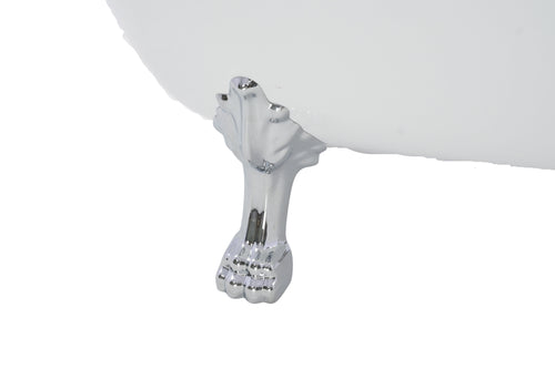 Woodbridge Clawfoot Soaking Acrylic Bathtub, image 6