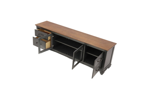 Alcott Hill Wauneta Farmhouse TV Stand for TVs up to 90", image 8