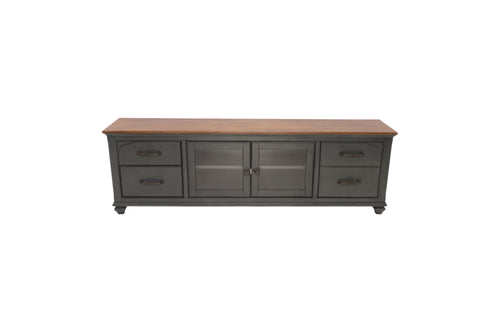 Alcott Hill Wauneta Farmhouse TV Stand for TVs up to 90", image 2
