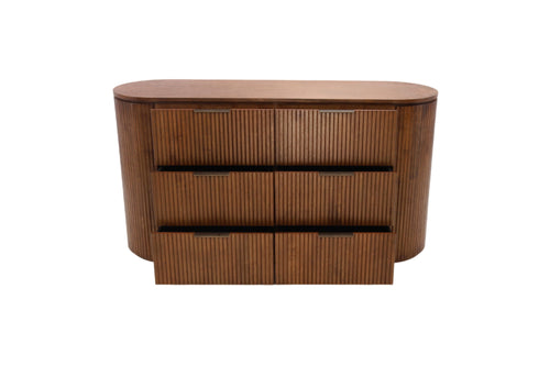 Joss & Main Kiki Fluted 6 Drawer Dresser, image 6