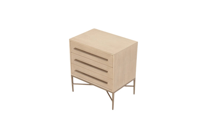 Hooker Furniture Cascade Three-Drawer Nightstand, image 3