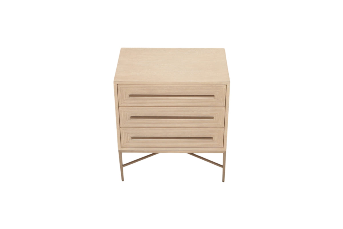 Hooker Furniture Cascade Three-Drawer Nightstand