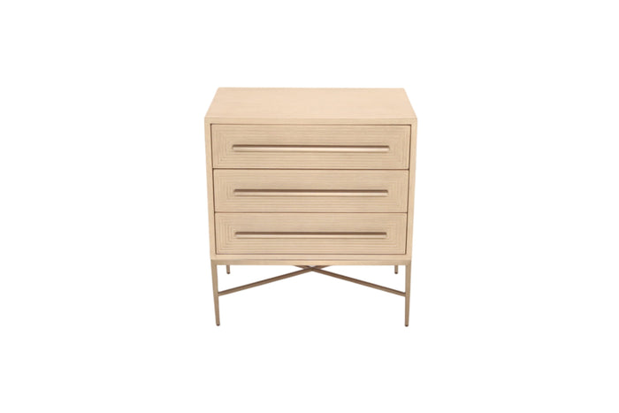 Hooker Furniture Cascade Three-Drawer Nightstand, image 2