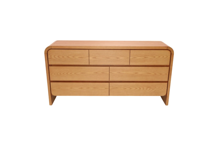 AllModern Nori 7-Drawer Horizontal Solid Wood Dresser, image 2