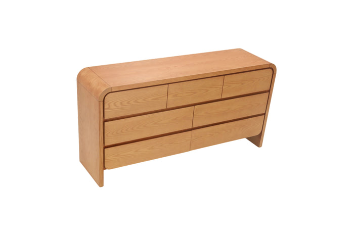 AllModern Nori 7-Drawer Horizontal Solid Wood Dresser, image 3