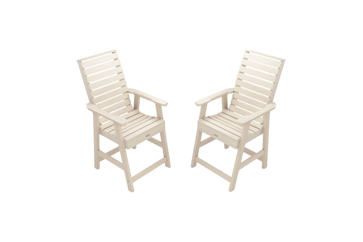 Dovecove Machado 2-Person Counter-Height Dining Chair Set