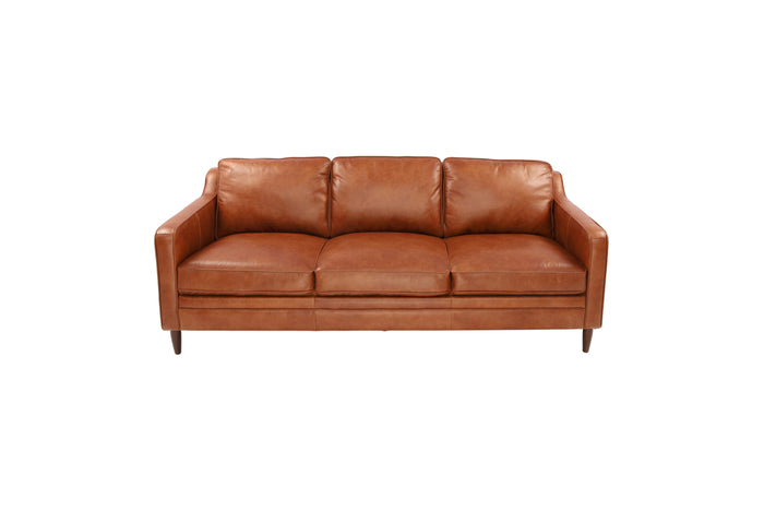 Sand & Stable Leyla Genuine Leather Square Arm Sofa, image 2