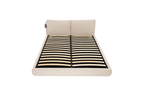 Cloud Storage Bed, King, Cream Boucle, image 4