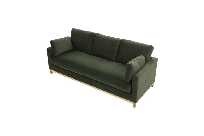 Joss & Main Ombra Upholstered Velvet Fabric Sofa, image 3