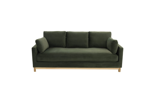 Joss & Main Ombra Upholstered Velvet Fabric Sofa, image 2