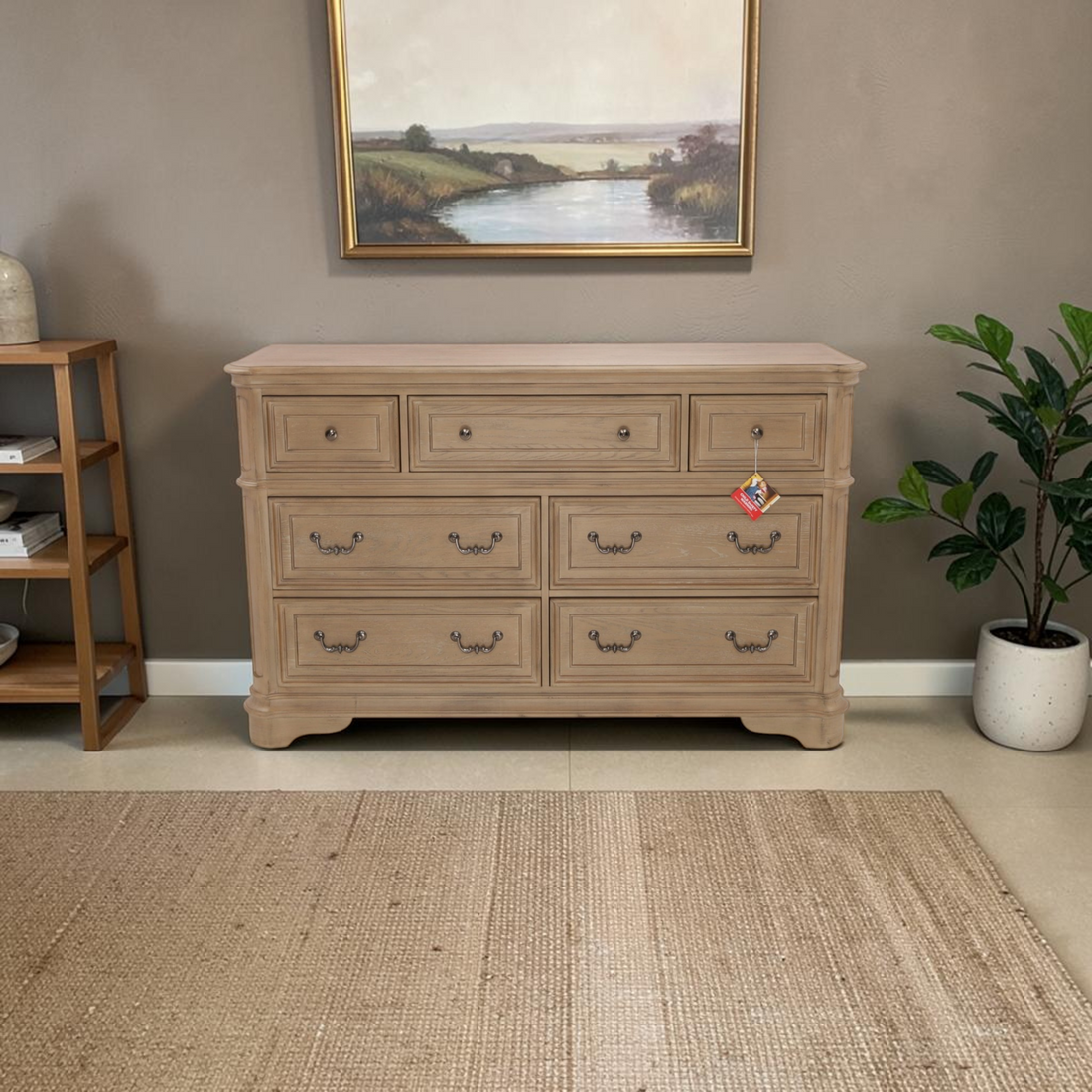 Laurel Foundry Modern Farmhouse Colchester 7 Drawer Dresser