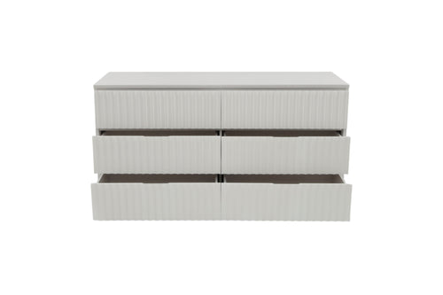 AllModern Paloma Scalloped Soft-Close 6-Drawer Dresser, image 6