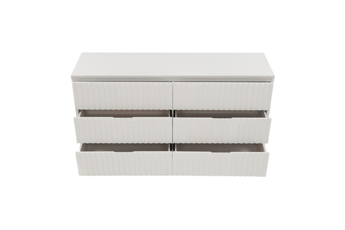 AllModern Paloma Scalloped Soft-Close 6-Drawer Dresser, image 9