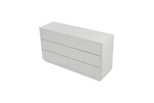 AllModern Paloma Scalloped Soft-Close 6-Drawer Dresser, image 3