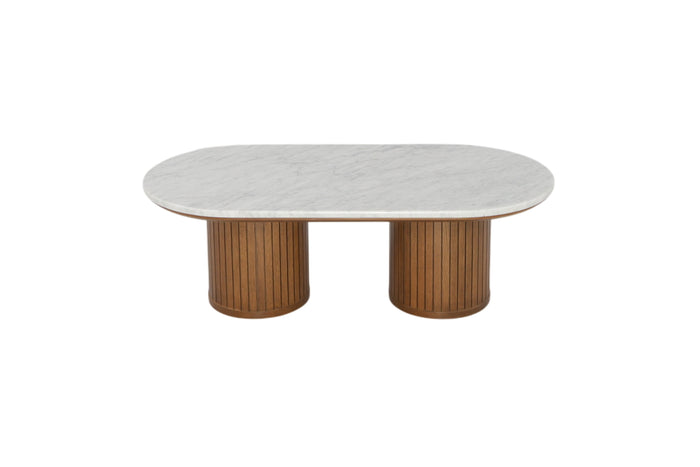 Castlery Harper Marble Rectangular Coffee Table, image 2