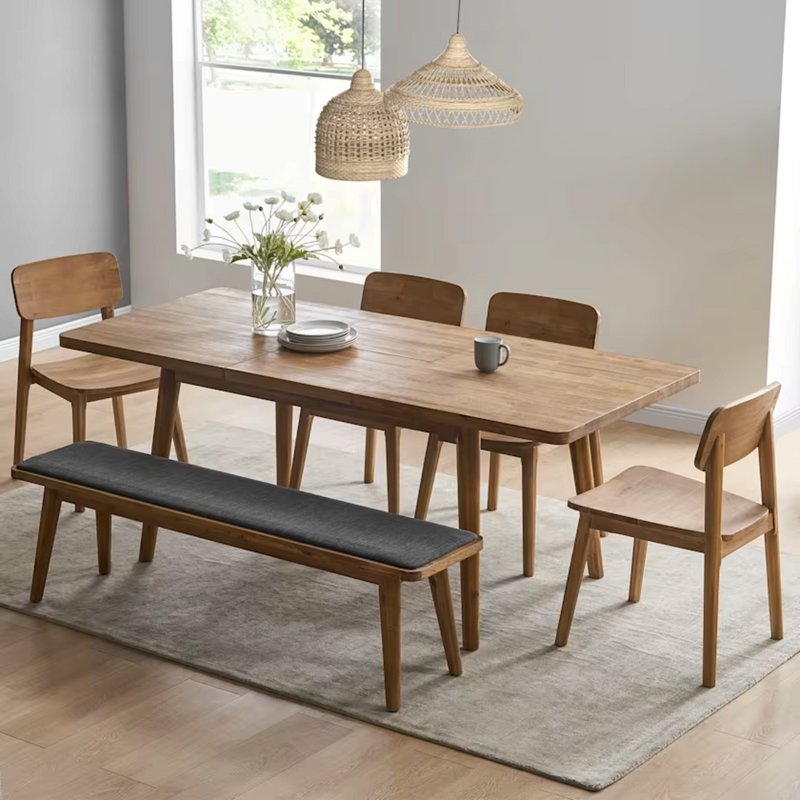 Castlery Seb Extendable Dining Table, 4-6 Seater Table