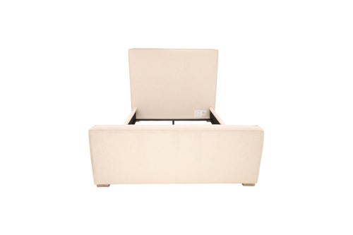 Bernhardt Tribeca Upholstered Panel Headboard Design Queen Bed, image 2