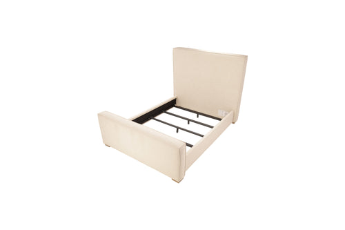 Bernhardt Tribeca Upholstered Panel Headboard Design Queen Bed, image 5