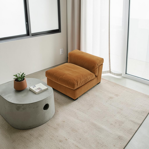Saddle Armless Chair, image 1