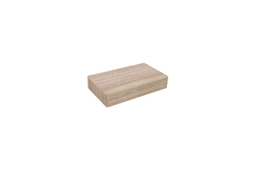 Wildon Home Sharelle Faux Travertine Rectangular Coffee Table, image 2