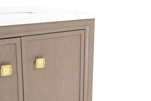 Ebern Designs Free Standing Double Bathroom Vanity with Engineered Marble Top, Ceramic Sink, image 10