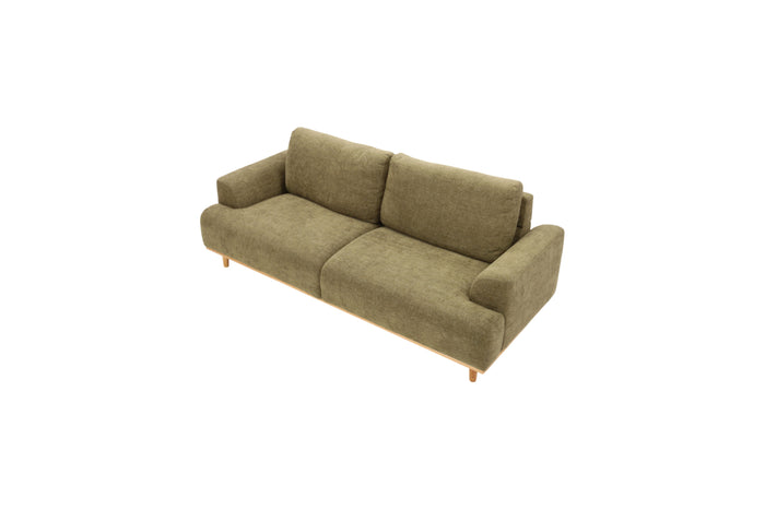 George Oliver Upholstered Standard Sofa with Solid Wood Legs, image 3