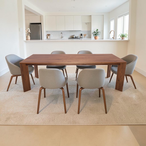 Frame Dining Table, Seats 8-10 People, American Walnut, image 1