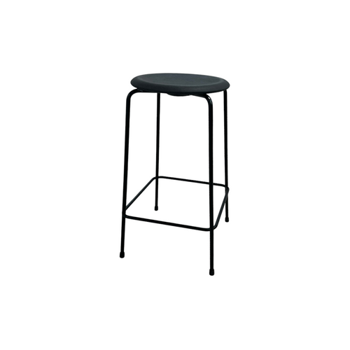 2Modern High Dot Upholstered Stool by Fritz Hansen, image 6
