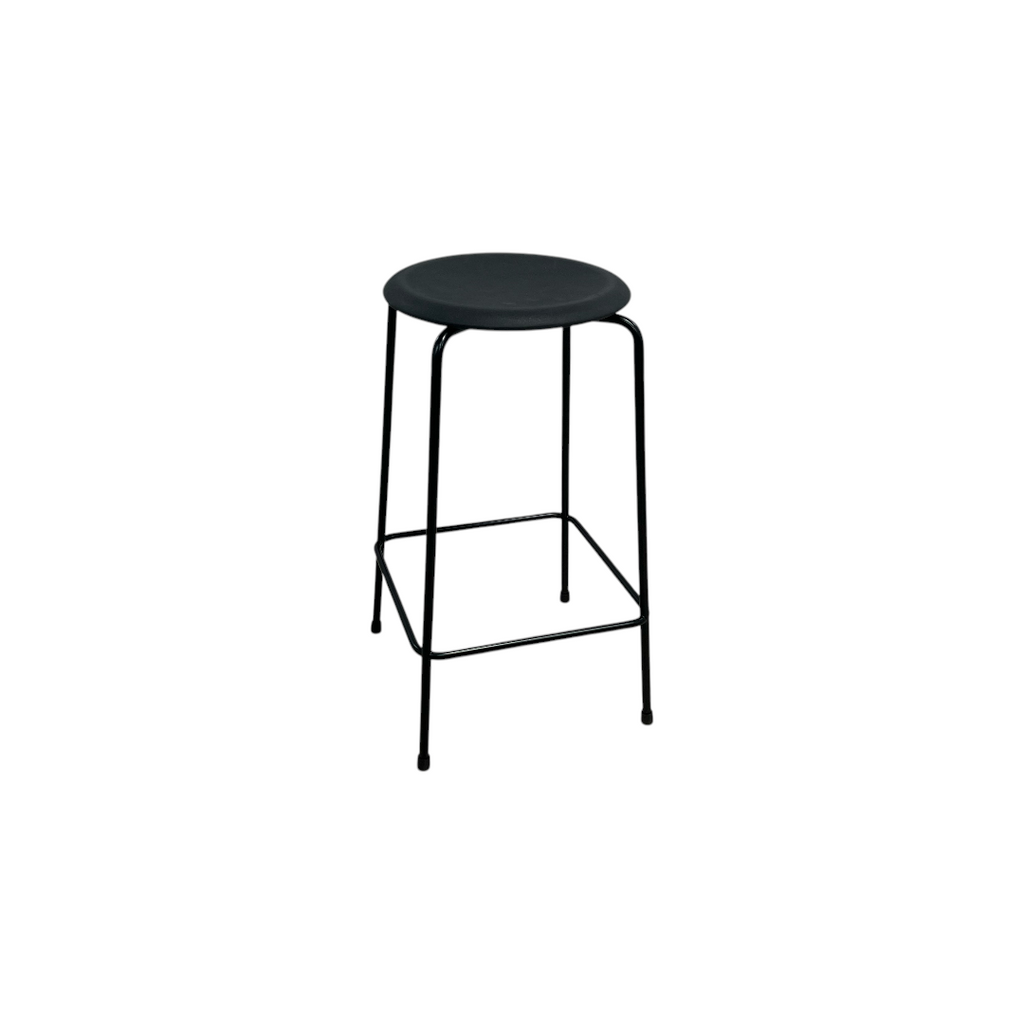 2Modern High Dot Upholstered Stool by Fritz Hansen