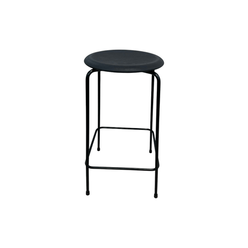 2Modern High Dot Upholstered Stool by Fritz Hansen, image 4