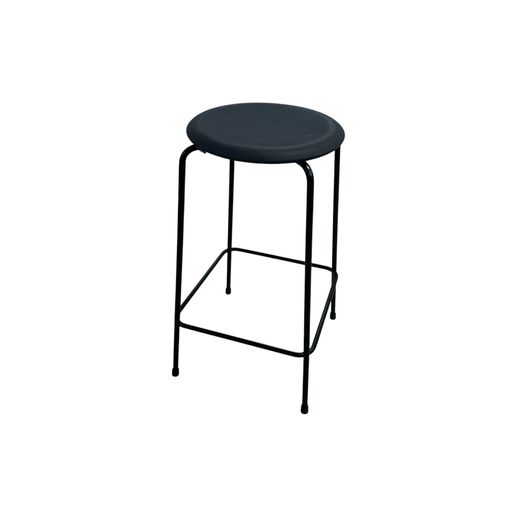 2Modern High Dot Upholstered Stool by Fritz Hansen