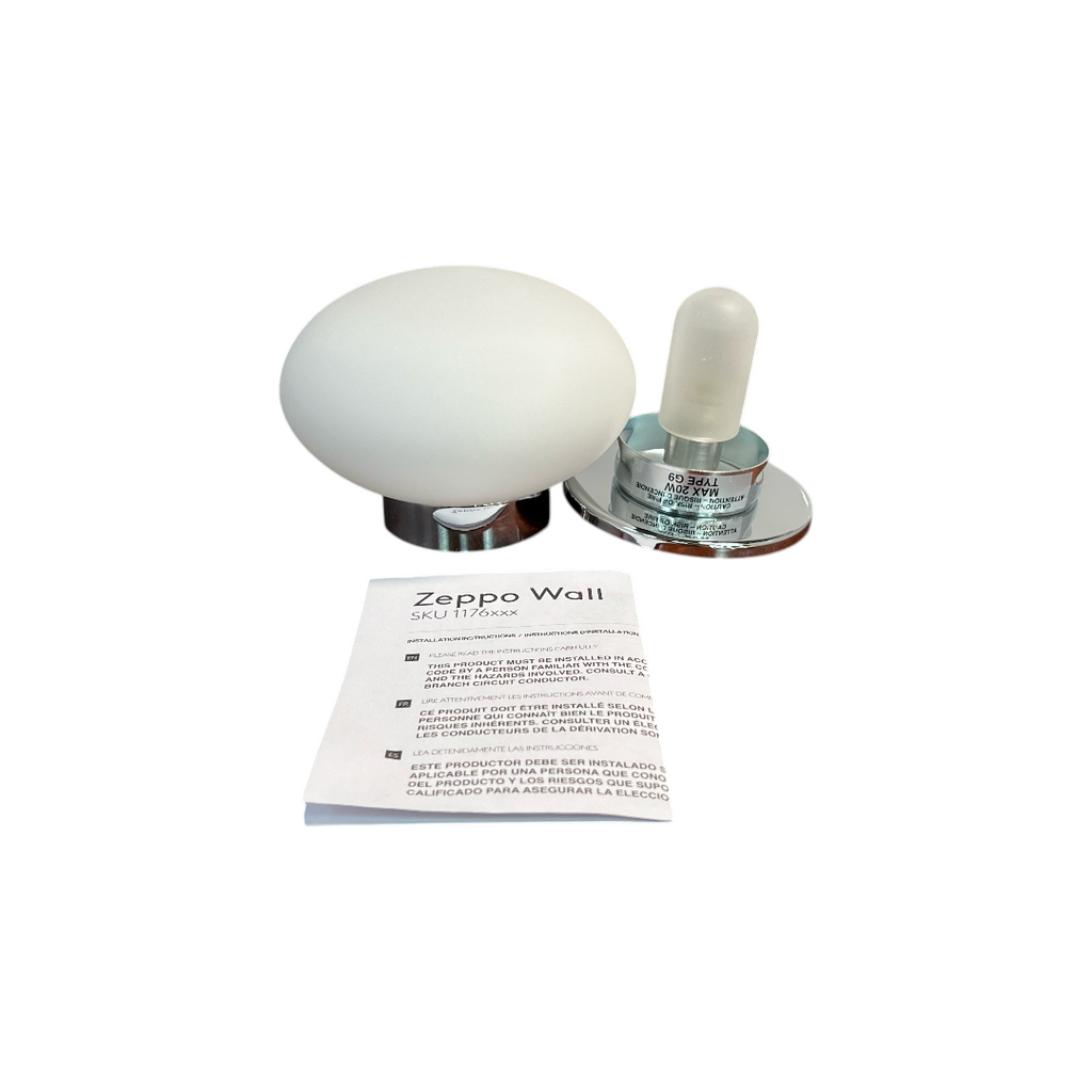 2Modern Zeppo Bathroom Vanity Light, 5.9" × 4.5" × 5.9" — image 2 of 11