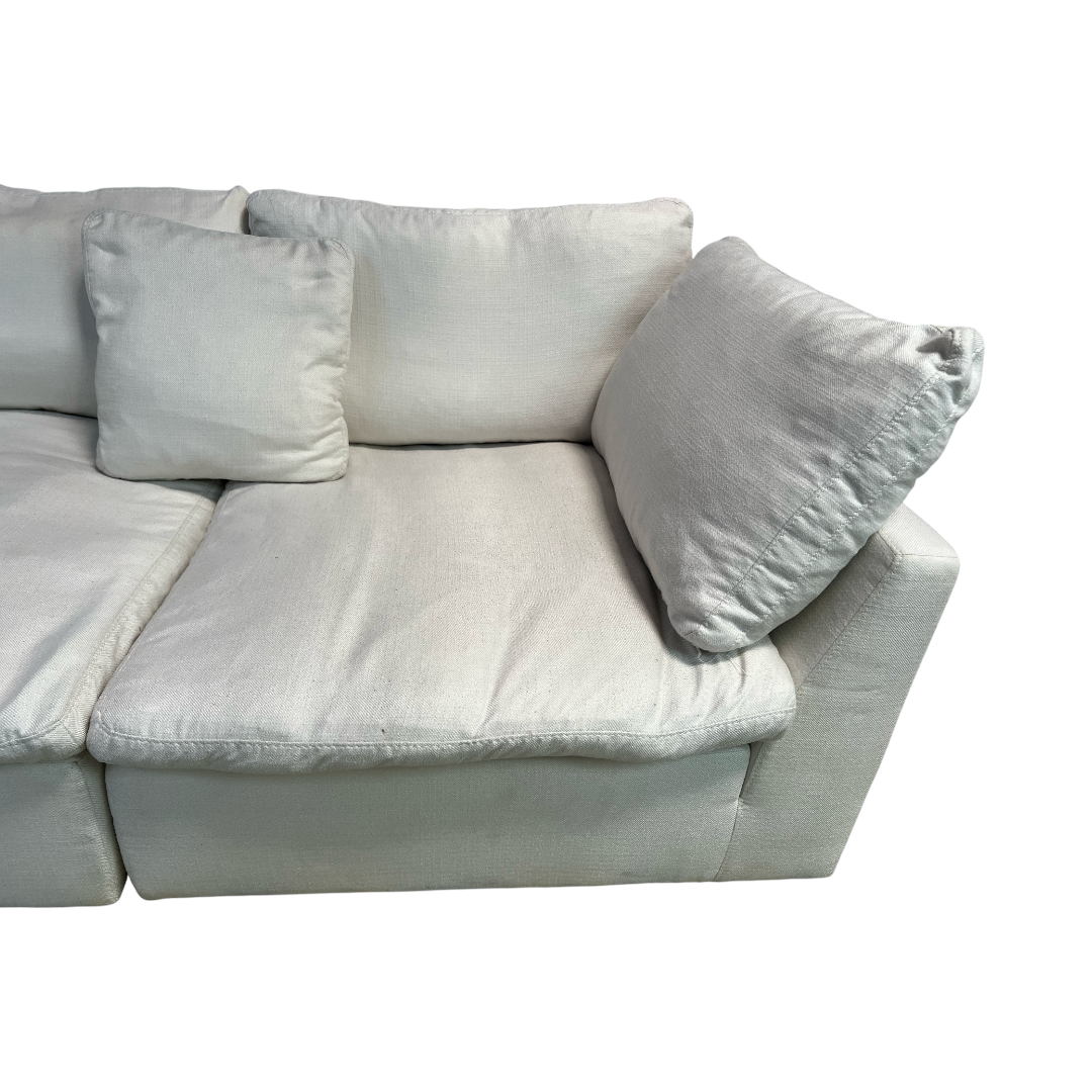 Abbyson Home Jojo Fletcher Luxe Feather and Down 2-pc Loveseat