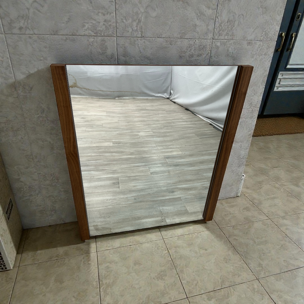AllModern Amalie Rectangle Wall Mirror, 34" × 1" × 40" — image 1 of 4