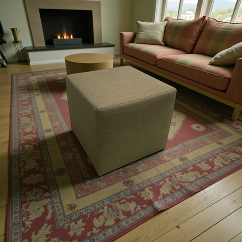 All Modern Bence Upholstered Ottoman