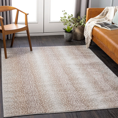 Mercer41 Angelick Camel/Light Gray Area Rug